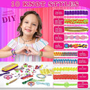 civan Friendship Bracelet Making Kit - Crafts for Kid Girls Toys Ages 8-13, String Bracelet Maker Tool with Beads - Kids Jewelry-Making Kit Christmas Birthday Gift for Girls 6 7 8 9 10 11 12 13 by TinyTreasures Baby Boutique