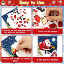 4 Pcs Christmas Paint by Sticker Books for Kids Ages 4-8 Sticker by Number Books Activity Book for Kids Ages 3-5 Sticker Puzzle Book Craft Art Toddlers Gift Snowman Santa Claus Xmas Tree 32 Pictures by TinyTreasures Baby Boutique