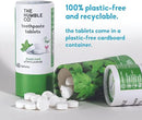 The Humble Co. Mint Toothpaste Tablets, 3 PK – Anticavity Fluoride Toothpaste Tablets with All Natural Ingredients, Dentist Developed Formula - Vegan, SLS Free, Plastic Free (Mint, 180 Count) by CozyNest Decor