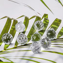 MerryNine 30mm Clear Crystal Ball Prism with 20 Pcs Metal Rings Sun Shine Catcher Rainbow Pendants Maker, Hanging Crystals Prisms for Windows, for Feng Shui, for Gift (30mm/1.18" 20pack) by GreenHaven Gardens