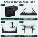 Nice C Camping Table, Compact Folding Table, Grill Table, Outdoor Tables, Camping Tables That Fold Up Lightweight, with 4 Side Tables & Mesh Net for BBQ, Camping by GreenHaven Gardens