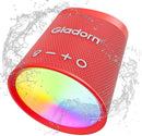 Portable Bluetooth Speaker Wireless with 9 Color Lights, 20H Playtime, Stereo Pairing, Deep Bass, IPX6 Waterproof, Bluetooth 5.3, Small Speaker for Home, Party, Outdoor, Camping, Beach, Gift by TinyTreasures Baby Boutique