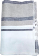 Alpaca Wool Throw Blanket | Super Soft, Lightweight, Breathable and Hypoallergenic | Non-Itchy or Scratchy (Gray White Varicolored, Queen (U.S. Standard)) by CozyNest Decor