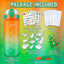 EDSPORTSHOUSE Decorate Your Own Water Bottle Kits for Boys Age 5-12,Dinosaur Painting Crafts,Fun Arts and Crafts Toys for Boys Birthday Christmas(Dinosaur) by TinyTreasures Baby Boutique