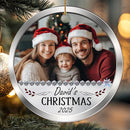 Personalized Baby’s First Christmas Photo Christmas Ornament 2025 - My First Holiday Keepsake - Custom Newborn Ornament - Sweet Gift for New Parents Mom Dad - Baby Holiday Memory Decoration by TinyTreasures Baby Boutique
