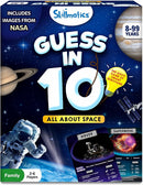 Skillmatics Guess in 10 NASA Space, Perfect for Boys, Girls, Kids & Families Who Love Card Games, Educational Toys, Travel Games, Gifts for Ages 8, 9, 10 and Up by TinyTreasures Baby Boutique