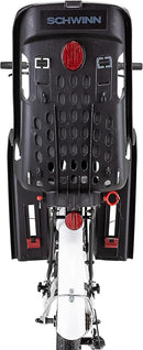 Schwinn Deluxe or Ovation Child Bike Carrier, Seats one Kid Ages 1+, Frame Mount, Adjustable Safety Harness, Quick Release Design, Comfortable Padding, Rear-Mounted Child Bike Seat for Toddler by TinyTreasures Baby Boutique