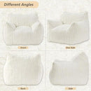 Giant Bean Bag Chairs for Adults Teens, Large Bean Bag Sofa Chairs with Filling Comfy Fuzzy BeanBag Chair with Armrests for Bedroom Living Room Reading by CozyNest Decor
