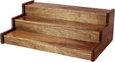 Acacia Wood 3 Tiered Spice Rack, 3 Tier Spice Organizer for Cabinet or Kitchen by CozyNest Decor