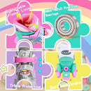 4-Pejiijar Rainbow Unicorn Kids Roller Skates for Girls Toddler Ages 2-4 5-8 8-12,Adjustable Roller Shoes with Luminous Wheels for Birthday Xmas Gifts by TinyTreasures Baby Boutique
