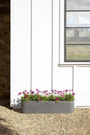 Veradek Demi Series Window Box Planter - Long Planter Box for Windowsill/Balcony | Durable Plastic-Stone Composite Material | Modern Décor for Flowers/Herbs by GreenHaven Gardens