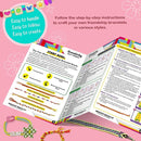 Bracelet Making Kit for Girls - Friendship Bracelet Kit - Christmas Gifts for Ages 6 7 8 9 10 11 12 Year Old Girl Birthday Gifts, Arts and Crafts for Kids Ages 8-12 Teen String Bracelets Maker Pink by TinyTreasures Baby Boutique