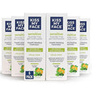 Kiss My Face Sensitive Toothpaste Gel, Citrus Mint Gel, Protection for Sensitive Teeth and Gums, with Tea Tree Oil, Aloe and Iceland Moss, Fluoride Free, Vegan, 4.5 oz, 6 Pack by CozyNest Decor