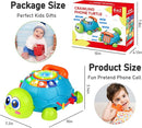 KWYZ Baby Toys 6-12 Months, Musical Turtle Crawling Baby Toys for 12-18 Months, Tummy Time Toys with Light & Sound, Infant Toy 0-3 3-6 6-18M Birthday Gifts for 1 2 Year Old Boy Girl by TinyTreasures Baby Boutique