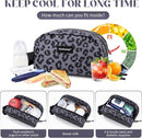 Small Cooler Bag Freezable Lunch Bag for Work School Travel,Leak-Proof Small Lunch Bag,Small Insulated Bag for Kids/Adults,Freezer Lunch Bags,Freezable Snack Bag,Mini Lunch Bag Fit for Yogurt by TinyTreasures Baby Boutique