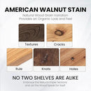 Floating Shelves for Wall, 32"W x 9.3"D x 1.5"H Rustic Solid Elm Wood Wall Shelves, Set of 2 with Invisible Heavy-Duty Metal Bracket, Deep Floating Shelf for Living Room Kitchen, Natural by CozyNest Decor