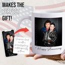 Custom Mug Upload Your Picture Personalized Coffee Mug with Photo Text Name Customized Cup Unique Ideas Gifts for Men Women Mom Dad Girlfriend Boyfriend Friend Family (White, 15oz) by TinyTreasures Baby Boutique
