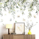 Amaonm Creative Removable Rainforest Plants Wall Decals Hanging Green Leaves and Vines Wall Stickers 3D Home Wall Corner Background Decoration Decor for Kids Girls Bedroom Nursery Offices Living Room by CozyNest Decor