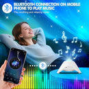 Galaxy Projector, Star Night Light Projector with Bluetooth Connection for Music and Timer and Remote Control for Kids Adults Bedroom Party Bar Decoration (White) by TinyTreasures Baby Boutique