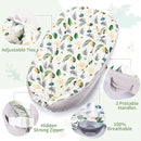 Baby Lounger- Baby Nest for 0-24 Months, Ultra Soft Organic Cotton Breathable & Portable Baby Lounger, Baby Lounger Pillow for Newborn by TinyTreasures Baby Boutique