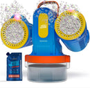 Rechargeable Bubble Machine for Kids,180° Rotation 10,000+ Big Bubbles Per Minute, Boy Birthday Gift, Outdoor Toys, Summer Games & Activities, Gifts for Toddlers, Boys & Girls Age 3,4,5,6,8+ Year Old by TinyTreasures Baby Boutique