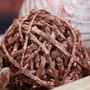 ANDALUCA Decorative Vase Filler Bag with Orbs, Balls (Rustic Copper) by CozyNest Decor