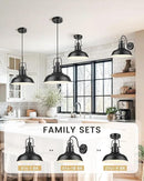 zeyu 11 Inch Modern Gooseneck Barn Light, 1-Light Wall Sconces, Industrial Wall Lantern for Porch, Kitchen, Black Finish, 016-1B BK by CozyNest Decor