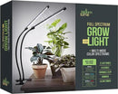 Bloom Lume LED Grow Lights for Indoor Plants Full Spectrum - Features Multi-Mode Color Spectrums, Dimmable, Auto Timer, Clip on Goosneck Plant Lamp by GreenHaven Gardens