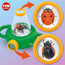 Science Kid Bug Catcher Kit, FunKidz Outdoor Activities Gift Butterfly Bug Habitat with Magnified Viewer Bug Catching Kit for Boys 3-12 Includes Net Catcher, Tweezers, Record Lists by TinyTreasures Baby Boutique