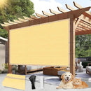Outdoor 90% Sun Shade Cloth with Grommets, 5 X 15 FT Pergola Shade Cover for Garden Patio Carport Kennel Swimming Pool, Sand (We Make Custom Size) by GreenHaven Gardens