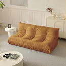 Luxury Sofa Couch Chair, Lazy Floor Seating, Fireside Bean Bag Chair, Ergonomic Tatami Sofa Lounger for Living Room, Bedroom, Office, 3 Seat, Brown by CozyNest Decor