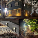 Solar Lights Outdoor Waterproof IP65, 76 LED 3 Lighting Modes Solar Spot Lights Outdoor Yard Garden Landscape Pathway (Warm White, 4 Pack) by GreenHaven Gardens