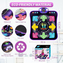 Dance Mat Toys for 3-12 Year Old Girls & Boys, Dance Mats with Light Up 8-Buttons & Wireless Bluetooth, Music Dance Toy with 5 Modes Game, Birthday Xmas Gifts for 3 4 5 6 7 8 9 10+ Year Old Girls Boys by TinyTreasures Baby Boutique