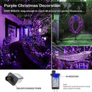 Purple Halloween Lights, 800LED 330FT Purple String Lights 8 Modes Timer Plug in Waterproof Indoor Outdoor Purple Christmas Lights for Halloween Christmas Garden Party Decoration by GreenHaven Gardens