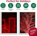 60 Count Red -String Lights - LED Christmas Lights, Mini led Lights for Indoor Outdoor Home Holiday Party Wedding Independence Day Decoration by CozyNest Decor