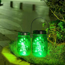 ZNYCYE Solar Mason Jar Lights, 12 Pack 30 LED Fairy Firefly Mason Jar Lids Outdoor Waterproof String Lights with Hangers(NO Jars) for Regular Mouth Jars Patio Garden Yard Wedding Decoration - Green by CozyNest Decor
