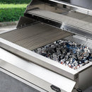 Hygrill Charcoal Grill Head for Outdoor Kitchen, 32-inch Stainless Steel Built-In Grill with Insulated Hood, Temperature Gauge and Fabric Cover by GreenHaven Gardens