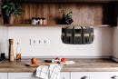 Kitchen Art Spice Rack Select-A-Spice Auto-Measure Carousel 12 Compartments Black 8.75 x 8.75 x 6 inches by CozyNest Decor