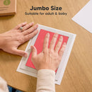1-Pack Inkless Baby Hand and Footprint Kit - Mess Free Ink Pad for Newborn Keepsake, Dog Nose & Paw Print Kit, Clean Touch Ink Pad for Baby Hand & Footprints, Ideal New Mom Gifts (Candy Pink, J) by TinyTreasures Baby Boutique