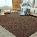 4x6 Area Rug for Living Room: Fluffy Shag Soft Washable Rugs Fuzzy Plush Indoor Carpet for Bedroom Nursery Playroom Dorm Kids Girls Boys Room (Coffee, 4'x6') by TinyTreasures Baby Boutique