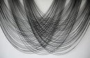 Flber Macrame Wall Hanging Black 59.00" W x 31.00" L Boho Wall Decor Large Boho Yarn Tapestry Living Room Bedroom Home Wall Décor by CozyNest Decor