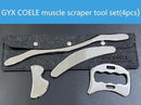 4 in 1 Muscle Scraper Stainless Steel Gua Sha Massage Tool Set with Bag,IASTM Scraping Tools for Muscle Treatment by CozyNest Decor