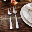 KEAWELL Premium 20/45/65 Piece Louis Hammered Silverware Set with Squared Edge, 18/10 Stainless Steel, Service for 4/8/12, Fine Flatware Set, Dishwasher Safe (20) by CozyNest Decor