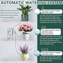 BYDOLL Plant Self-Watering Stakes Automatic Watering Terracotta Spikes for Indoor Outdoor Plants,Houseplant Insert Devices for Vacation use,Bonsai Drip Irrigation System (5 Pack) by GreenHaven Gardens
