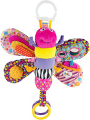 Lamaze Clip On Car Seat and Stroller Toy - Fifi the Firefly - Crinkle Car Seat Toys and Stroller Toys - Sensory Toys for Babies - Travel Toys for Car - Infant Toys Ages 0 Months and Up by TinyTreasures Baby Boutique