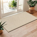 LEKEEPGO Door Mat 24"x47", Non Slip Door Mat Indoor Entrance, Rubber Backing Front Indoor Door mat Washable Absorbent Low-Profile Entryway Entry Resist Dirt Inside Door Mats, Khaki by CozyNest Decor