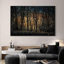 SIGNWIN 46"x72" Extra Large Framed Wall Art Magical Firefly Night Forest, Enchanted Woodland Scene for Home Living Room Bedroom Decor (Frame Assembly Required) by CozyNest Decor