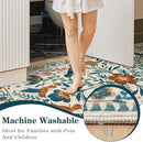 Moynesa Washable Boho Bird 6x9 Area Rugs, Ultra Thin Soft Living Room Rugs for Bedroom Non Slip, Stain Resistant, Easy Clean, Large Beige Indoor Throw Carpet for Dining Room Office Nursery by TinyTreasures Baby Boutique