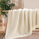 NEXHOME PRO Soft Throw Blankets for Couch, Reversible Warm Blankets Cozy Knit Blanket for Women, Fuzzy Plush Lightweight Throws for Sofa, Bed, Picnic, 50 x 60 inches by TinyTreasures Baby Boutique