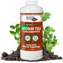 Organic Earthworm Tea Concentrate and Compost and Bokashi Booster by Bloom City, Quart (32 oz) by GreenHaven Gardens
